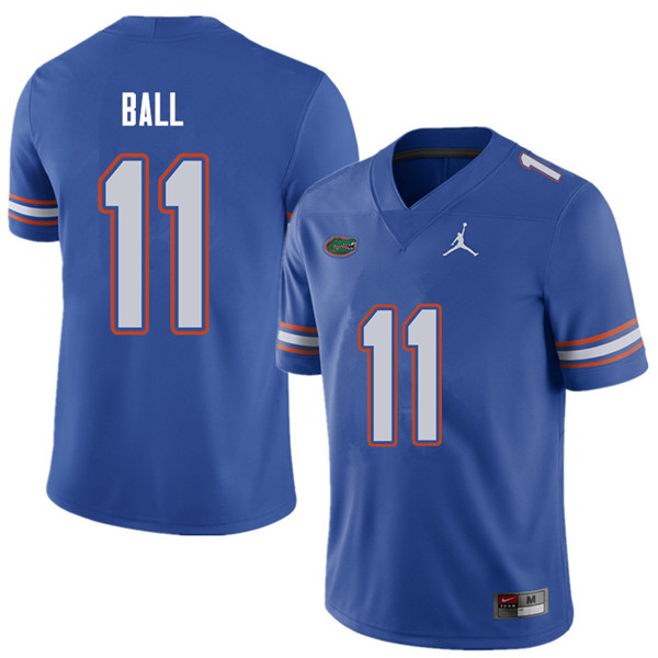 Jordan Brand Men #11 Neiron Ball Florida Gators College Football Jerseys Sale-Royal